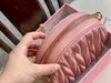 22 neue süße Mini -Mode -Freizeit Rhombische plissierte runde Kuchen Umhängetaschen Kette Schießer kleiner runde Tasche weiblich