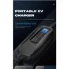 Équipement de chargeur de véhicule électrique Type 2 EV Niveau 32 AMP Portable CEE PLIG 220V240V CHARGE DE CAR CECO 621962 Mobiles de livraison de chute AUT DHKBP