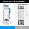 Utrustning Althy Hydrogen Rich Water Generator Bottle Cup DuPont SPE PEM Dual Chamber Maker Lonizer H2 Inhalation Device