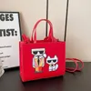 Najwyższej jakości Karl Lagerfield Real skórzana migawka torby na ramię luksusowy łańcuch Sning Cross Body Totes Women Designer Torba Moda Mens Messenger torebki sprzęgła