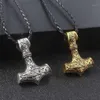 Hangende kettingen Midy Ancient Noorse Vikings Charms Supernatural Moon Pentagram ketting vrouwen sieraden touwketen12875