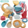 Baby Spielzeug Baby Beach Spiel Spielzeug Kinder Sandbox Spielzeug weicher Sandstrand Set Kit Spielzeug für Strand Spiel Sandwasser Spiel Cartzln 231223