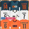 23 24 футбольные майки Флорензи Дом в гостях 2 -й 2023 2024 г. Camisetas de Futbol Rodrigo Gaya M.gomez Gaya Hugo G.Men Kids Kit Football Рубашки 23 24 Фан -клуб