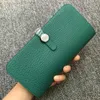 70% Factory Outlet Off Top Layer Cowhide Passport Book Long Card Bag Multi functional Large Capacity Women's Wallet on sale