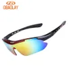 Lunettes de soleil Obaolay polarisées Uv400 lunettes de soleil de cyclisme pour hommes lunettes de vélo lunettes d'équitation Sports de plein air lunettes de pêche 5 lentilles hommes femmes