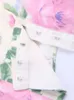 Czołgi yljhqx 2022 Nowe kobiety kwiatowy nadruk ciasny top damskie letnia elegancka rurka