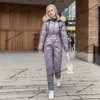 High-quality Ski Suit Set for Women Tracksuits Windproof Waterproof and Warm Jacket Pants Complete of Snowboarding Gear