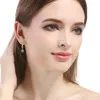 Stud Earrings Lefei Fashion Trendy Classic Luxury Design Creative Golden Pearl Number 8 Earring For Women Silver 925 Party Charm Jewelry