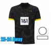 REUS Soccer Jerseys 23 24 Season Haller 2023 2024 футбольный футбольный топ рубашка Neongelb Bellingham Hummels Brandt Dortmund Hazard Yeyna Men Kids Kit Special All Black