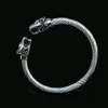 Bracciale di lupo in acciaio inossidabile Bracciale di gioielli Viking Accessori di moda VIKING BRACCHETTO CUFFAGGI SUGGERIMENTO MASCHIO 243G