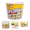 Geschenkverpackung Popcorn Boxes Box Night Movie Party Container Candy Container Bucket Treat Wiederverwendbares Theaterzubehör Buckets Halter Drop OTSSV