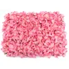 Dekorativa blommor Artificial Flower 20st Silk Wall Panel Wedding Party Backdrop Floral Home Decor