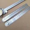 Tools Edc Titanium Alloy Ultralight Metric Ruler Measurement Drawing Ruler Math Outdoor Portable Multifunctional Tools