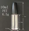 Mini garrafa de agulha 10 ml 15 ml de petrengm clear com frasco de pegada de agulha longa e fina para fumar acessórios para óleo