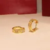 Love Earring Designer Boucles d'oreilles Stump 18 K Goudons dorés pour femme Counter Quality With Box New Sell Diamond Anniversary Gift 925 256C
