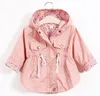 Children039s Jacket Girls Outwear Casual Hooded Coats Girls Jackets School 28Y Baby Kids Trench Spring Autumn Factory Cost Who3496259