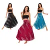 SKIRTS Praia Boho Holiday Mulheres impressam na cintura alta dança da barragem maxi vestidos femininos de verão feminino