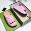 Luxury Designer Slides Platform Slippers Place Women Sandals Brand Designers Slide avec LnterLocking G Lovere Sunny Ladies Daily Casual Shoes Splipper C23