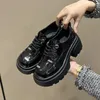 Dress Shoes 2024 Japan Style Girl Lolita JK Loafers Vrouwen Studenten PU Leer Midden Heel