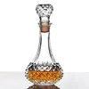 Crystal Glass Wine Bottle Bottle Cups Decanter Whisky Liqour Pourer Bar Home Beer Bottle Jar Jug Jr 231222