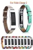 Sport Sport skórzany Smart Watch Band dla Fitbit Charge 2 Zamienny pasek opaski na rękę dla Fitbit Charge2 zespoły Smart Accessorie H5580533