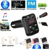 Bluetooth Car Kit Hands Wireless Fast Charger FM TRANSTER LCD MP3 lecteur USB 2.1A Accessoires O Livraison de gouttes de récepteur Automobiles DHDA5