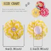 Appareils pour chiens 50pcs Fashion Pet Supplies Flower Collar Small Cat Bo Spill Charms ACCESSOIRES DE BOIS AMOVABLE