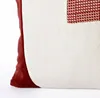 Poduszka moda chłodna czerwona abstrakcyjna dekoracyjna poduszka/almofadas case 30x50 45 50 55 60 Europejska nowoczesna okładka dekorowanie domu
