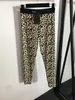 Domande da donna lussuosa abbigliamento marca per branding per lettere estate lettere leopardo lettere giubbotto in vita+leggings elastici 23 dicembre