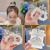 Hair Accessoires Fashion Kids Princess Bands Perle Crown Elastic Gummi -Ringe Kinder Ball Brötchen Krawatten Styling Styling