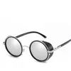 Populär designer polariserade solglasögon för män och kvinnor trender män retro runda solglasögon sidosköldar glasögon UV 400 lins270L
