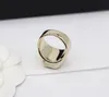 2024 Anello a banda punk per fascino di lusso con diamante in oro 18K placcato con la scatola dei francobolli PS3679A