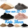 Kids Slippers Toddler Ultra Mini Boots Australie Baby Sandals Chestnut Fur Slides Boys Girls Children Youth Classic Winter bottes Mules Shoes B F7Zq#
