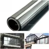 Window Stickers One-Way Glass Self Adhesive Mirror Film Diy Reflective Insated Foil Privacy For Home Office Decor Black Sierwindow D Otvxx