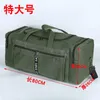 Duffel Påsar stor kapacitet Canvas Travel Bag Waterproof Men's Shoulder Bagage Storage Outdoor Training Fitness Sports Handväskor Viaje