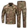 Jungle Hunting Woodland Shooting Gear Shirt Pants Set Battle Dress Uniform Tactical BDU Set Combat Clothing Camouflage Clothes NO05-036