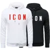 Icon Mens Hoodie Designer Sweater Man Luxury New Casual Cotton Clothe Size S-3xl Letter Print YW5O