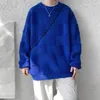 Мужские свитера 2023 Американский стиль Проверка полотенца Дизайн модный свитер.