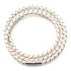 Bracelets de liaison 1pc mode véritable corde en cuir bracelet bracelet magnétique Clasps charme pour femmes bijoux de cadeau de Noël en gros