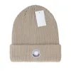 Vinter beanie skalle mössor stickad varm hatt broderi kvinna designer beanie cap flänsade ullhattar par skid kall hatt herrar mös