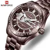 Naviforce Luxury Brand Watches Mens Sport Watch Full Steel Quartz CloartMent