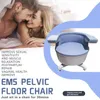 2 färger EMS-stol Kvinnor Health Pelvic Floor Resonator Postpartum Reparation av urinläckagebehandling Hi-EMT Elektromagnetisk stimulator