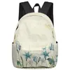 Mochila Mochila Vintage Rússia Tulip Bird Bird Women Backpacks Escola à prova d'água para estudantes meninos Meninas Bolsas de laptop Mochilas