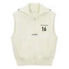 Abbigliamento da golf Women's WhitCoat Coat Bavani con cerniera casual versatile esercizio maglia 23 autunno e inverno nuovo