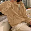 Kurtki męskie 2023 Mężczyzny Corduroy Solidny kolor Lapel Long Sleeve Casual Coats Streetwear Loose Fashion Modna odzież wierzchnia S-5xl Inderun