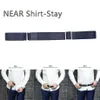 Beltador de camisa Belts Cinturão ajustável Mulheres unissex perto de Stay Camisetas permanecem preto Tuck It 5 23225Z