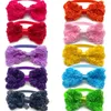 Hundkläder 30/50st Pet Flowers Bow Ties Rose Style Accessories Small Dogs Cat Bowties Neckteis Supplies Holiday Products