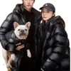 Parkas en duvet pour femmes haut de gamme noir or sept grilles en duvet de canard coupe-vent doudoune pour femmes hiver nouveau mi-long hommes et femmes épais pour les couples