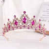 Hair Clips European And American Bridal Headwear Baroque Crown Rhinestone Princess Wedding Accessories Dress