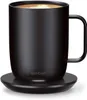 Ember temperaturkontroll smart mugg 2, 14 oz, app-kontrollerad uppvärmd kaffemugg med 80 minuters batteritid och förbättrad design, svart